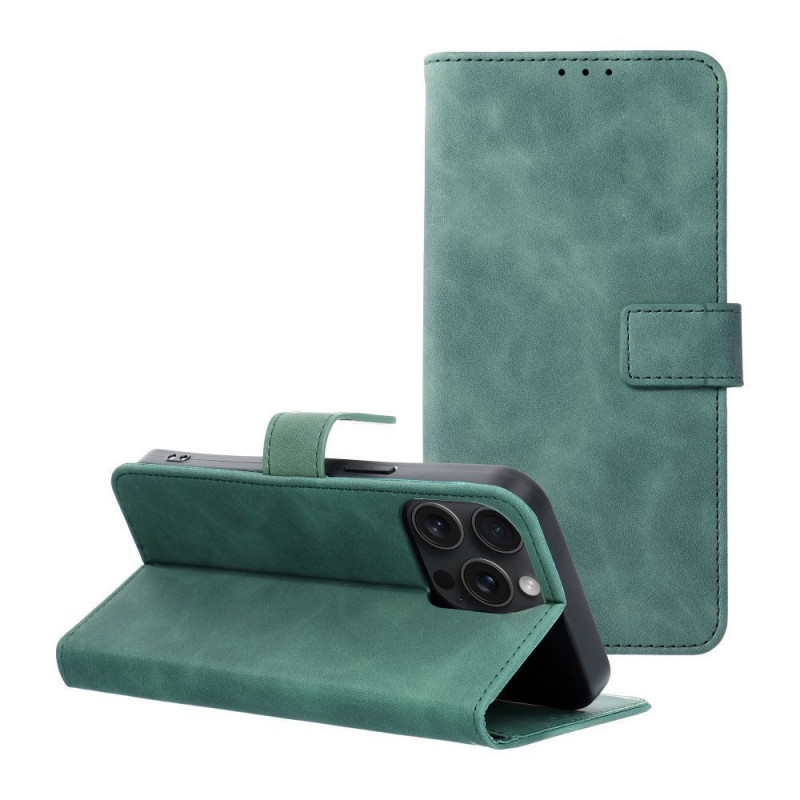 Apple iPhone 15 Pro Max Wallet Cases TENDER Book Green
