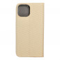 Apple iPhone 15 Wallet Cases Sensitive Book Gold