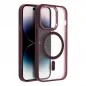 Apple iPhone 13 Case Matte Mag Cove MagSAFE  Plum red