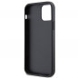 Apple iPhone 12 Case Guess Metal Logo Starss Crossbody Elegant  Black