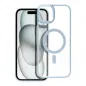 Apple iPhone 15 Plus Case Matte Mag Cove MagSAFE  Blue