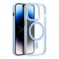 Apple iPhone 15 Plus Case Matte Mag Cove MagSAFE  Blue