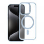 Apple iPhone 15 Pro Case Matte Mag Cove MagSAFE  Blue