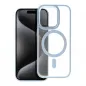 Apple iPhone 15 Pro Case Matte Mag Cove MagSAFE  Blue