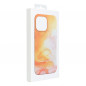 Apple iPhone 11 Case Leather Mag Cover Elegant  MagSAFE  Orange splash