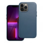 Apple iPhone 13 Pro Max Case Leather Mag Cover Elegant  MagSAFE  Indigo blue