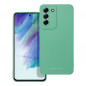Samsung Galaxy S21 FE 5G Case Roar Luna Monochrome, Stylish, An aesthetic accessory  Green