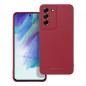 Samsung Galaxy S21 FE 5G Case Roar Luna Monochrome, Stylish, An aesthetic accessory  Red