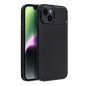 Apple iPhone 14 Case Carbon premium Elegant  Black