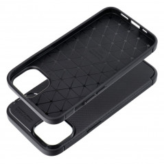 Apple iPhone 14 Case Carbon premium Elegant  Black