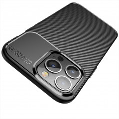 Apple iPhone 14 Pro Case Carbon premium Elegant  Black
