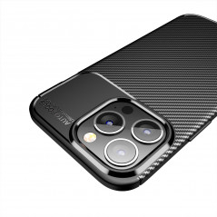 Apple iPhone 14 Pro Case Carbon premium Elegant  Black