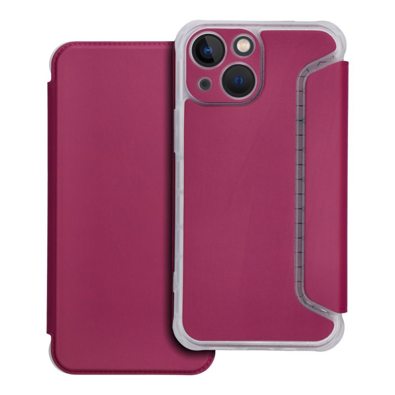 Apple iPhone 13 mini Wallet Cases Piano Book Magenta