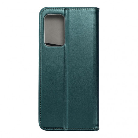Samsung Galaxy A52 5G Wallet Cases Smart Magneto book Dark green