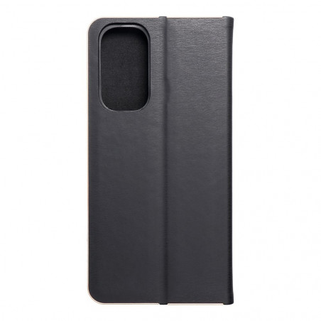 XIAOMI Redmi Note 11S Wallet Cases LUNA Book Gold Elegant  Black