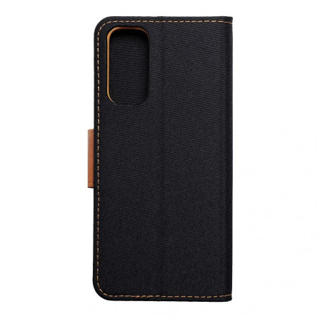 XIAOMI Redmi Note 11S Wallet Cases CANVAS Book Black