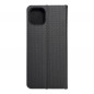 Samsung Galaxy A03 Wallet Cases LUNA Book Carbon Carbon Fibre, Elegant  Black