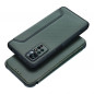XIAOMI Redmi Note 11 Pro Wallet Cases Razor Book Carbon Fibre, Carbon pattern  Dark green