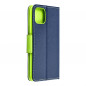 XIAOMI Redmi Note 11 Pro Plus 5G Wallet Cases Fancy Book Navy / Lime