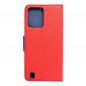 realme C31 Wallet Cases Fancy Book Red / Navy