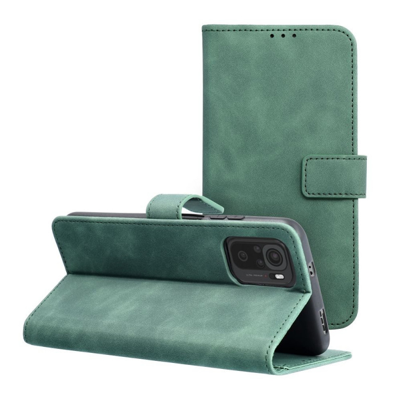 XIAOMI Redmi Note 11 Pro 5G Wallet Cases TENDER Book Green