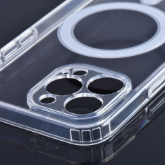 Apple iPhone 13 Pro Max Case Clear Mag Cover MagSAFE  Transparent