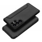 Samsung Galaxy S22 Ultra Wallet Cases Razor Book Carbon Fibre, Carbon pattern  Black
