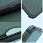 XIAOMI Redmi 9C NFC Wallet Cases Razor Book Carbon Fibre, Carbon pattern  Dark green