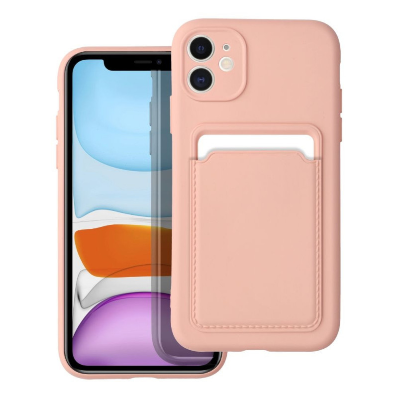 Apple iPhone 11 Case Card Pink