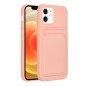 Apple iPhone 12 Case Card Pink