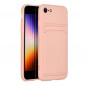 Apple iPhone SE 2022 5G Case Card Pink
