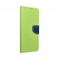Samsung Galaxy A03 Wallet Cases Fancy Book Navy / Lime