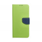 Samsung Galaxy A03 Wallet Cases Fancy Book Navy / Lime