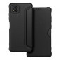 Samsung Galaxy A22 5G Wallet Cases Razor Book Carbon Fibre, Carbon pattern  Black