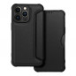 Apple iPhone 13 Pro Wallet Cases Razor Book Carbon Fibre, Carbon pattern  Black