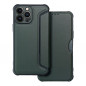 Apple iPhone 13 Pro Max Wallet Cases Razor Book Carbon Fibre, Carbon pattern Dark green Apple iPhone 13 Pro Max Wallet Cases Razor Book Carbon Fibre, Carbon pattern Dark green