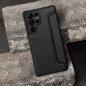 Samsung Galaxy A13 LTE Wallet Cases Razor Book Carbon Fibre, Carbon pattern  Black