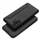 Samsung Galaxy A52s 5G Wallet Cases Razor Book Carbon Fibre, Carbon pattern  Black
