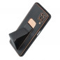 Samsung Galaxy A13 5G Case LEATHER Case Kickstand Black