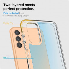 Samsung Galaxy A13 LTE Case Spigen Ultra Hybrid Crystal clear  Transparent