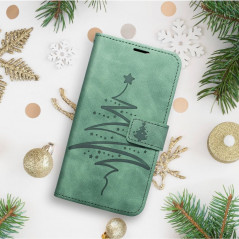 Apple iPhone 13 Pro Max Wallet Cases MEZZO Book Tree  Green
