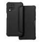 Samsung Galaxy A12 Wallet Cases Razor Book Carbon Fibre, Carbon pattern  Black
