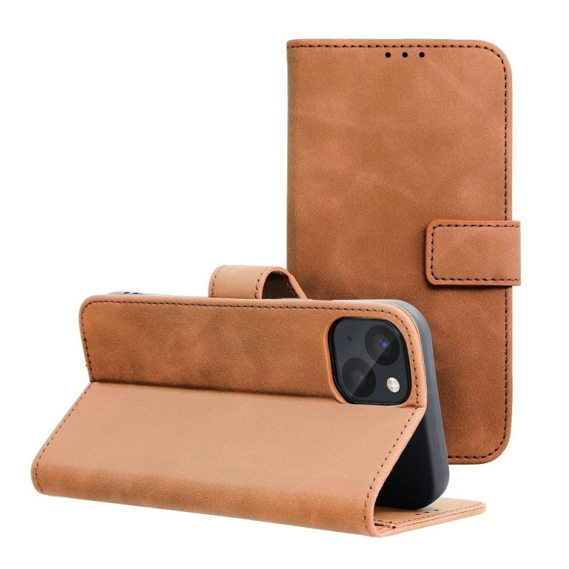 Apple iPhone 13 Wallet Cases TENDER Book Brown