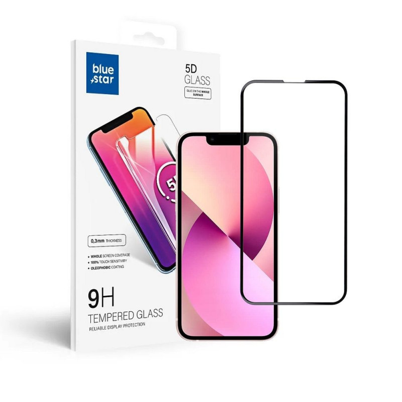 Apple iPhone 13 mini Tempered glass Blue Star 9H Transparent