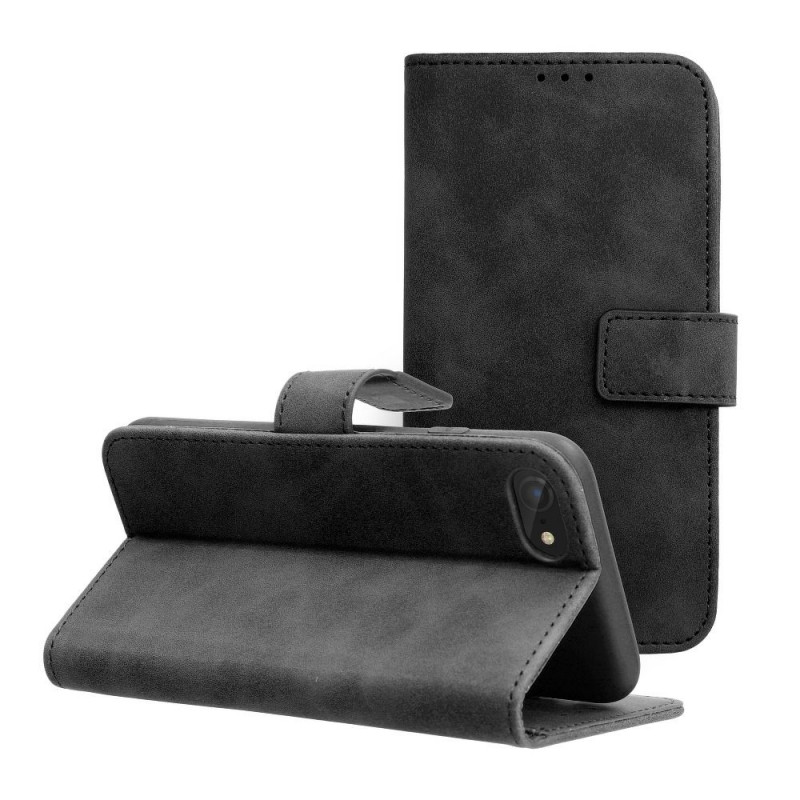 Apple iPhone SE 2022 5G Wallet Cases TENDER Book Black