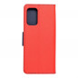 Oppo A93 5G Wallet Cases Fancy Book Red / Navy