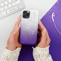 Apple iPhone 12 Case Shining clear/violet