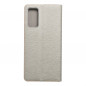 Samsung Galaxy S20 FE 5G Wallet Cases LUNA Book Gold Elegant  Silver