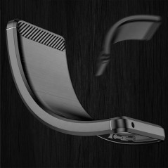 Samsung Galaxy A72 LTE Case Carbon Elegant  Black