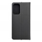 Samsung Galaxy A33 Wallet Cases LUNA Book Carbon Carbon Fibre, Elegant  Black